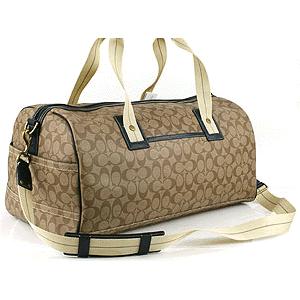 COACH（コーチ） チェルシー シグネチャー ラージ ボストンバッグ