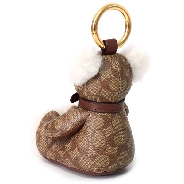 COACH（コーチ） キーホルダー コーティングキャンバス スムースレザー