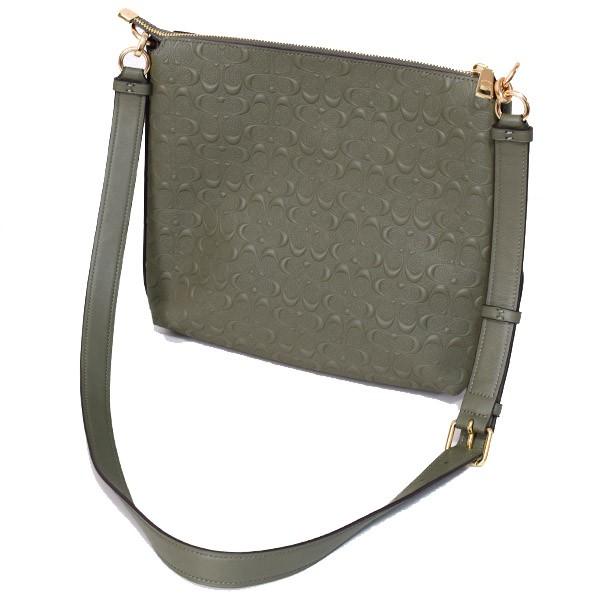 COACH（コーチ） バッグ スムースカーフレザー シグネチャー メイ 