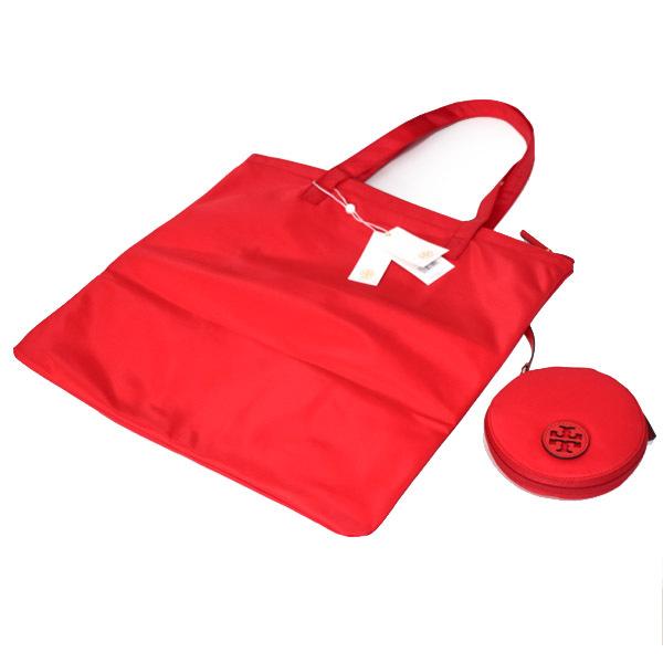 TORY BURCHトリーバーチ/トートバッグ/ナイロン/ロゴ/ショルダーバッグ TORY BURCH（トリーバーチ） バッグ ナイロン ロゴ パッカブル ポーチ