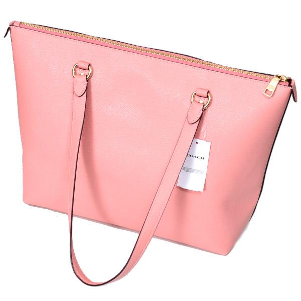 「coach」 クロスグレインレザー ギャラリートートバッグ 新品未使用品 COACH（コーチ） バッグ クロスグレインレザー ギャラリー ジップ