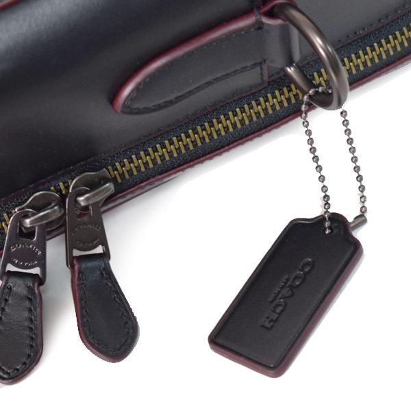 COACH（コーチ） メンズバッグ コーティングキャンバス カーフレザー