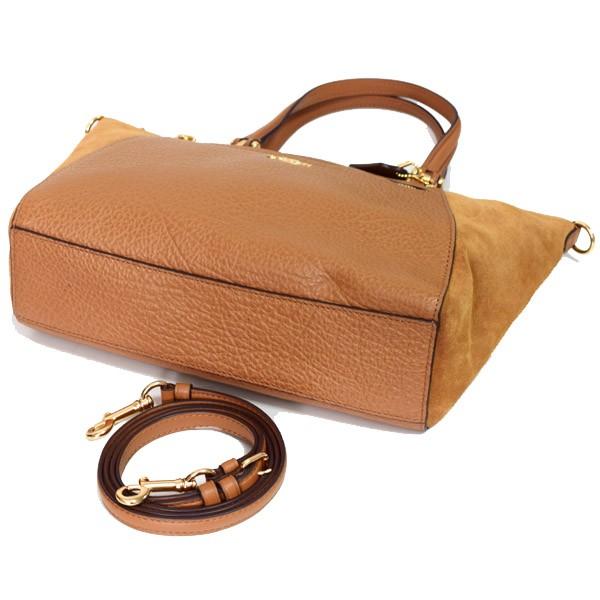 COACH バッファロー エンボスドレザー スエード 2WAYバッグ 79999