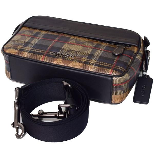 COACH コーチ バッグ メンズ コーティングキャンバス スムースカーフ  