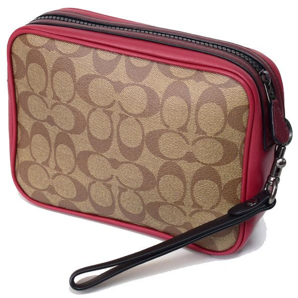 COACH（コーチ） バッグ コーティングキャンバス スムースカーフレザー 