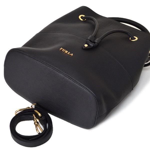 FURLA（フルラ） バッグ ステイシー レザー 2wayショルダー 巾着 ワン