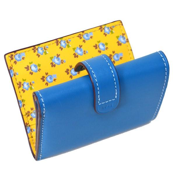 COACH コーチ 財布 レザー Pearlized glovetanned leather 花柄