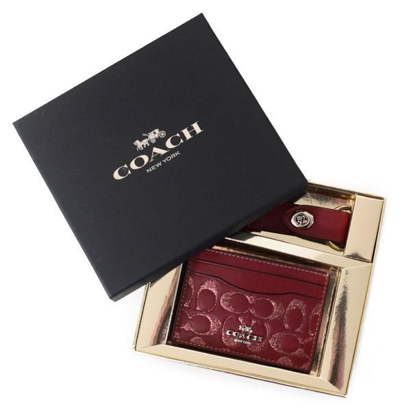 COACH（コーチ） カードケース スムースレザー シグネチャー カード