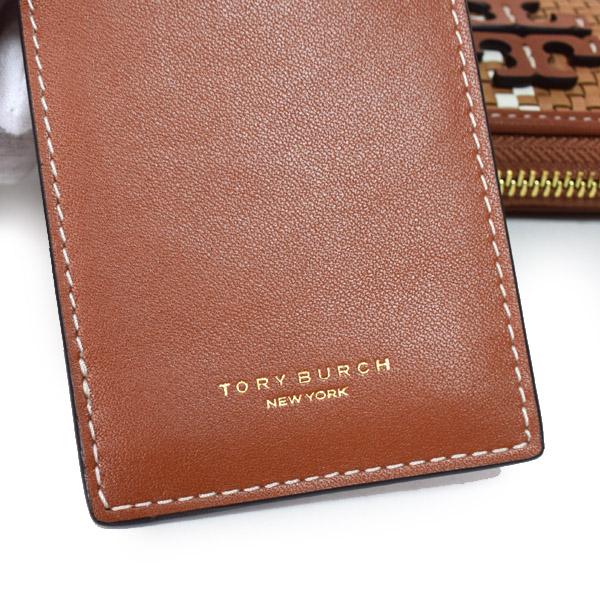 TORY BURCH（トリーバーチ） 長財布 レザー タータンチェック イントレ