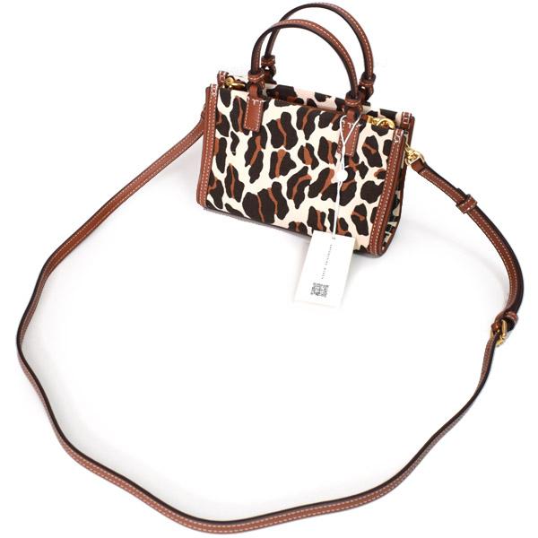 TORY BURCH トリーバーチ バッグ キャンバス レザー エラ TORY BURCH トリーバーチ バッグ キャンバス レザー エラ