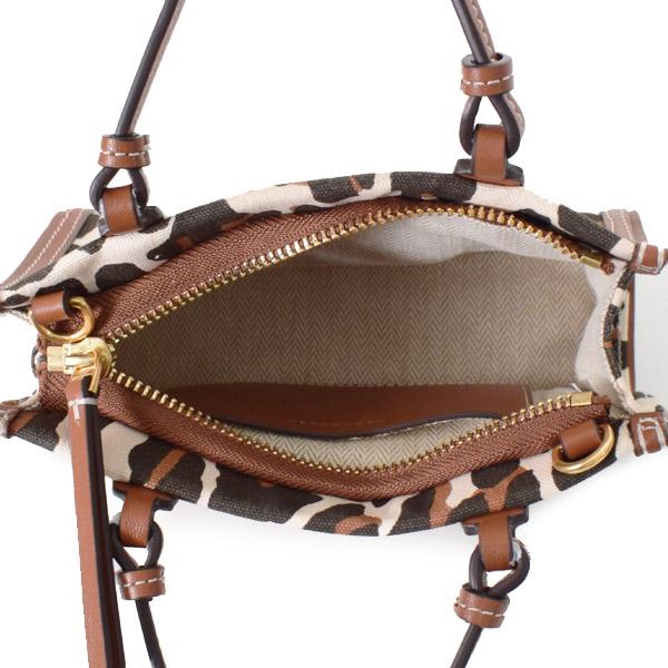 TORY BURCH トリーバーチ バッグ キャンバス レザー エラ TORY BURCH トリーバーチ バッグ キャンバス レザー エラ