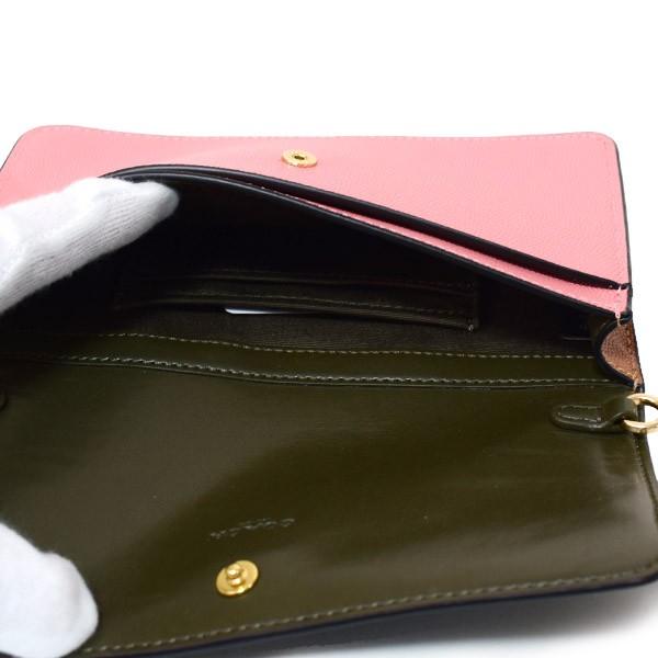 コーチ 財布 COACH グレインレザー カラーブロック フォルドオーバー リストレット スマホ フォン ウォレット 二つ折り 財布 キャンティーンマルチ 91038 COACH（コーチ） 財布 グレインレザー カラーブロック フォルド