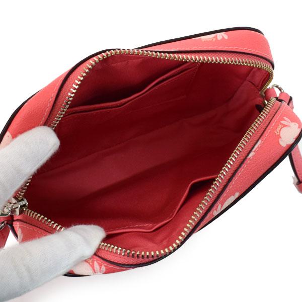 コーチ バッグ COACH コーティングキャンバス スムースレザー バニー