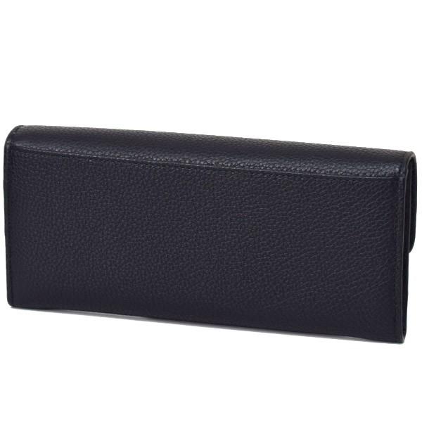 FURLA（フルラ） 財布 レザー フロー ベルト 二つ折り 長財布 ブラック