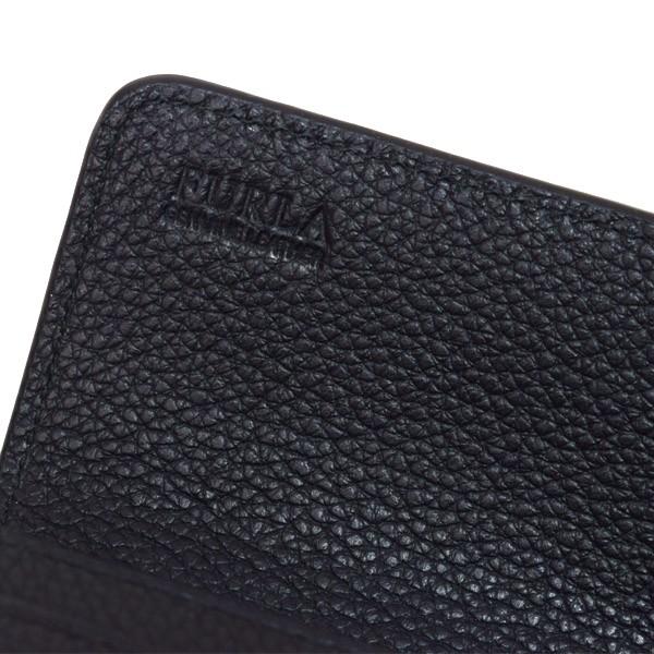 FURLA（フルラ） 財布 レザー フロー ベルト 二つ折り 長財布 ブラック