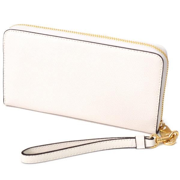 COACH（コーチ） 長財布 クロスグレインレザー ロゴ リストレット