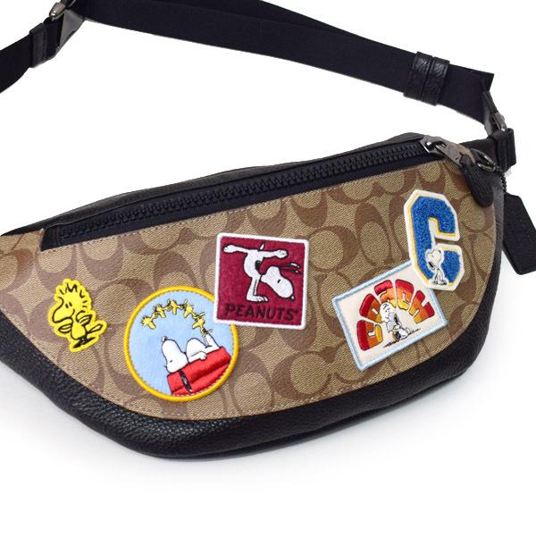 コーチ バッグ COACH コーティングキャンバス ぺブルレザー  