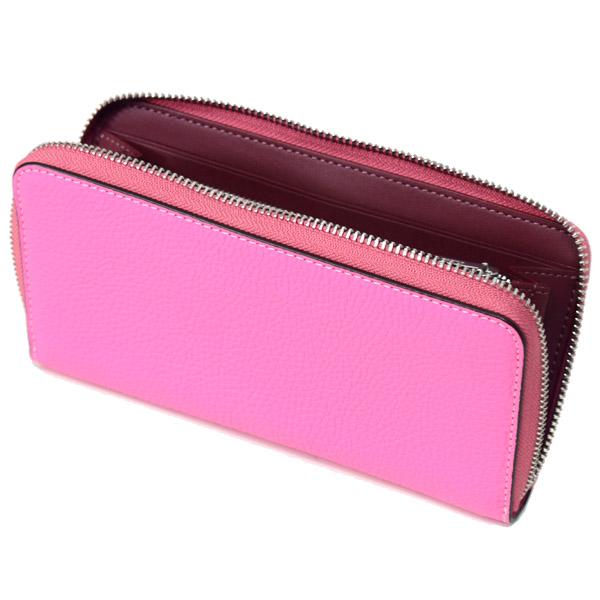 COACH（コーチ） 長財布 ぺブルレザー ロゴ リストレット ロング 