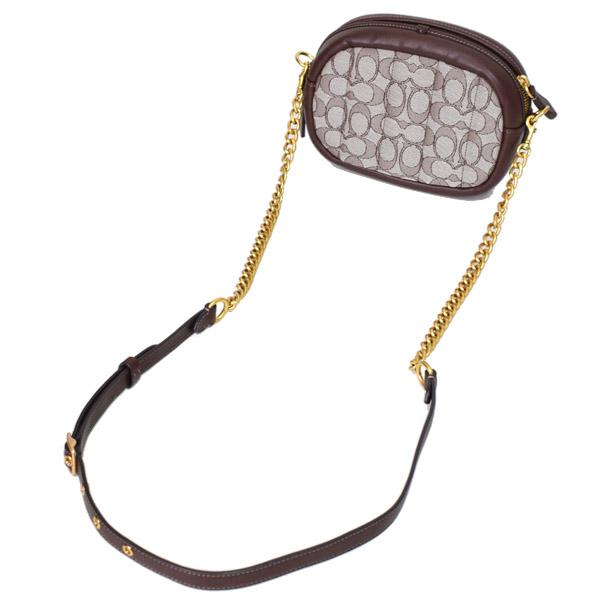 コーチ シグネチャー ジャガード 2WAYショルダー バッグ COACH（コーチ） バッグ ジャガード レザー シグネチャー ミニ ターン