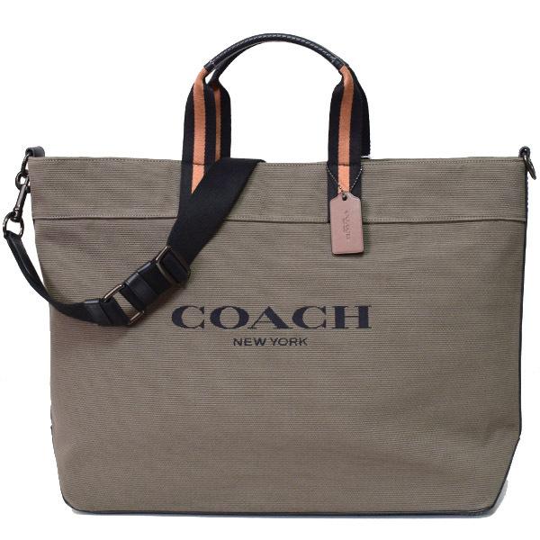 COACH（コーチ） バッグ キャンバス カーフレザー トート 43 ロゴ 2WAY