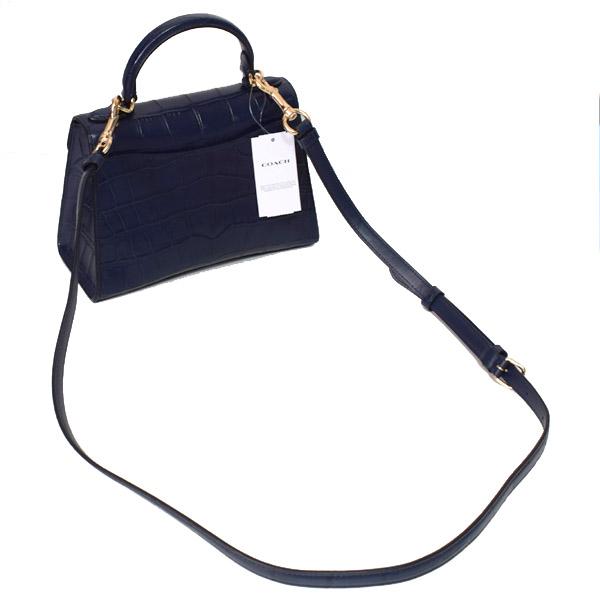 COACH コーチ バッグ クロコダイル エンボスドレザー ペッパー COACH コーチ バッグ クロコダイル エンボスドレザー ペッパー