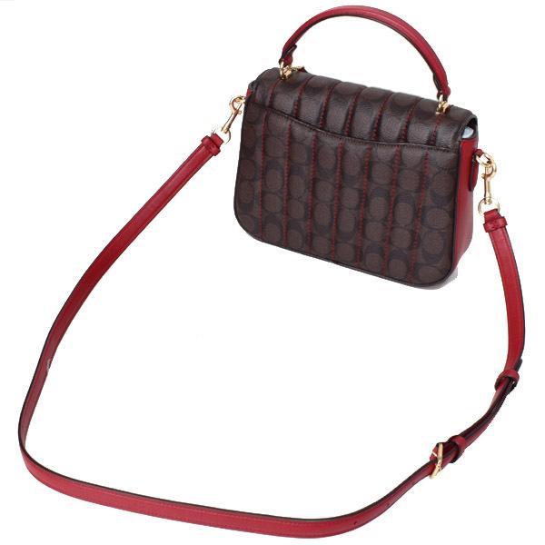 COACH コーチ バッグ コーティングキャンバス スムースレザー 