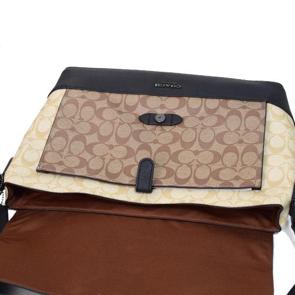 COACH C6079 ハドソン メッセンジャー ブロックド シグネチャー www