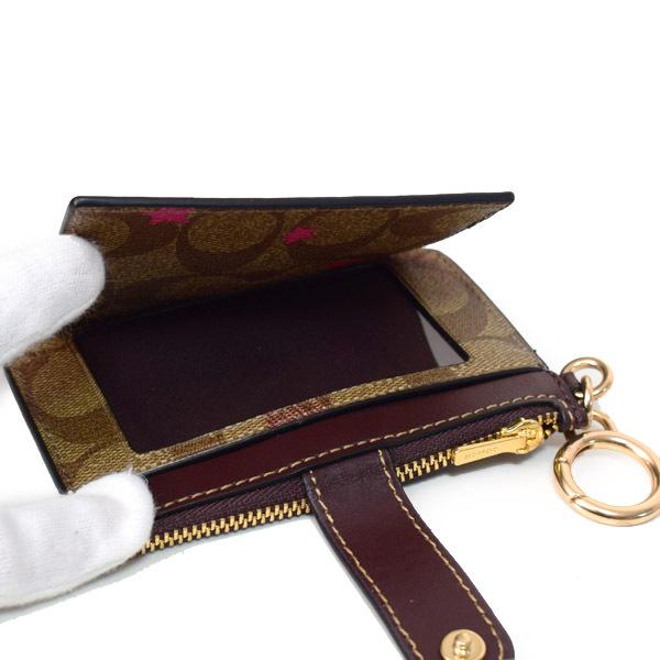 COACH コーチ カードケース コーティングキャンバス スムース COACH コーチ カードケース コーティングキャンバス スムース