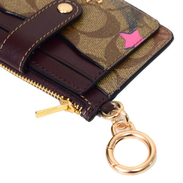 COACH コーチ カードケース コーティングキャンバス スムース COACH コーチ カードケース コーティングキャンバス スムース