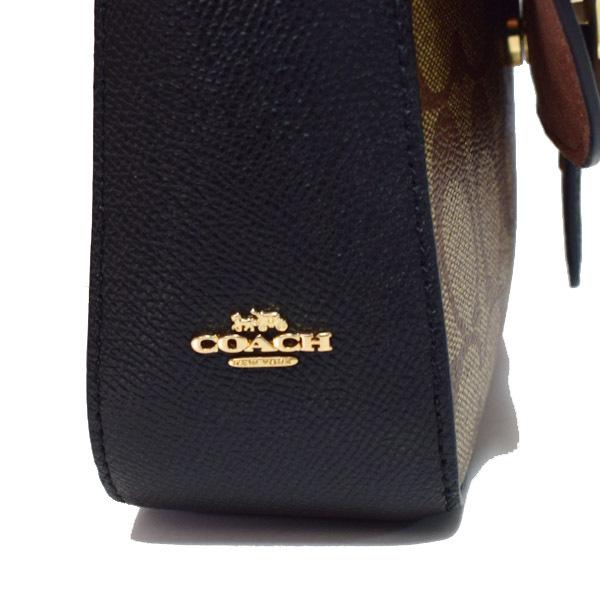 COACH コーチ バッグ コーティングキャンバス レザー