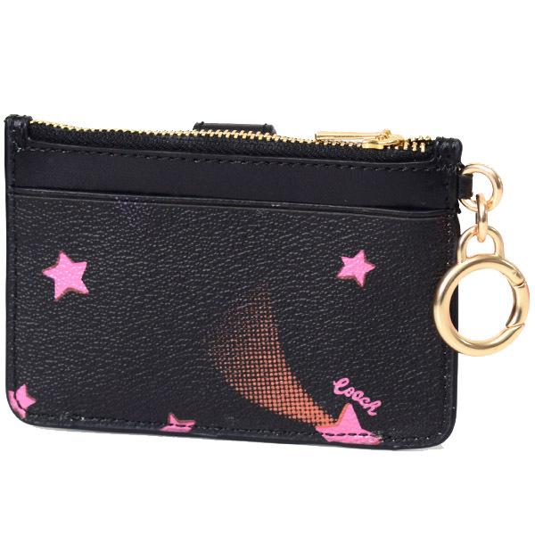 COACH（コーチ） カードケース コーティングキャンバス スムースレザー