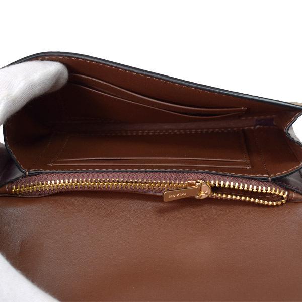 コーチ 財布 COACH コーティングキャンバス レザー シグネチャー クリオ ミディアム ウォレット 二つ折り財布 カーキマルチ C7374 COACH（コーチ） 財布 コーティングキャンバス レザー シグネチャー