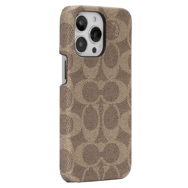 COACH（コーチ） iphoneケース コーティングキャンバス シグネチャー