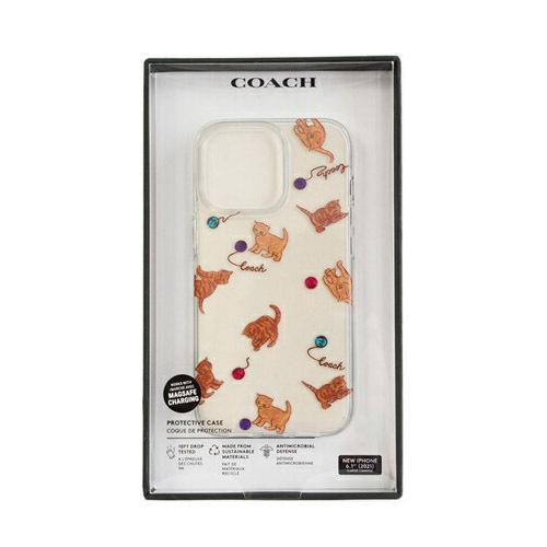 COACH（コーチ） iphoneケース プラスチック キャット 猫 ダンス