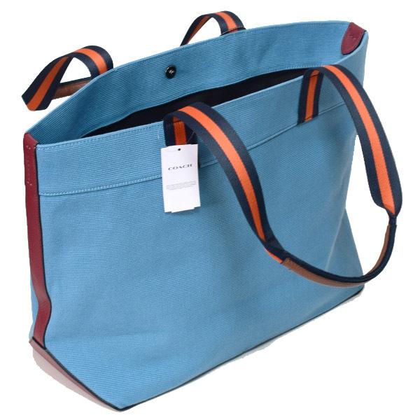 COACH（コーチ） バッグ キャンバス ぺブルレザー トート カラー