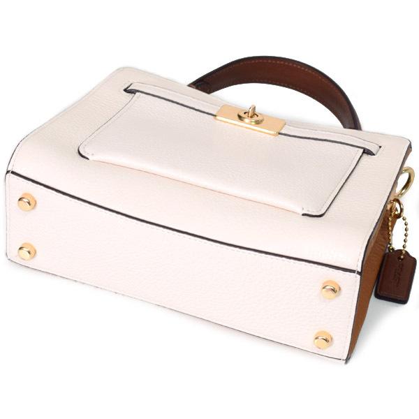 COACH（コーチ） バッグ レザー ミニ レーン ハンドル クロスボディ