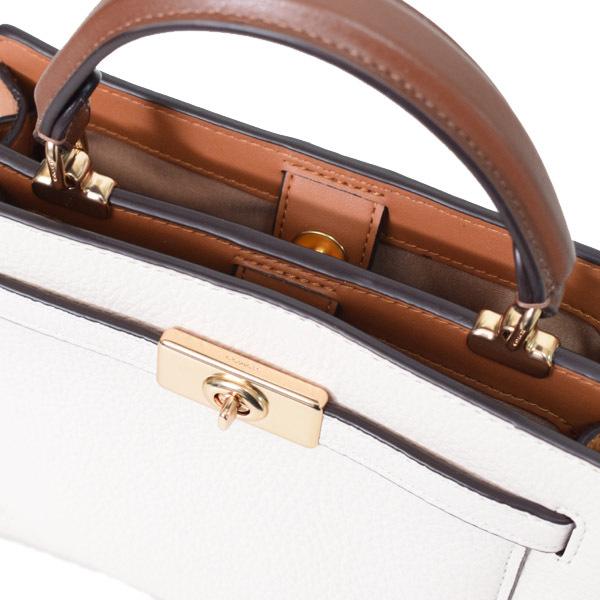 COACH（コーチ） バッグ レザー ミニ レーン ハンドル クロスボディ