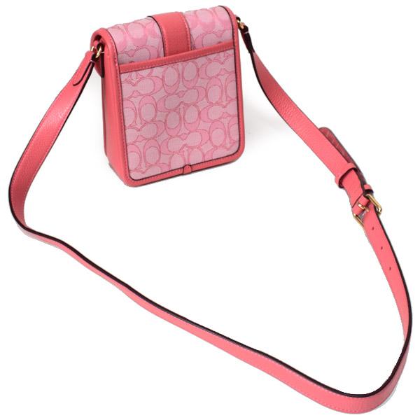 コーチ バッグ COACH ジャガード レザー シグネチャー ノースサウス 