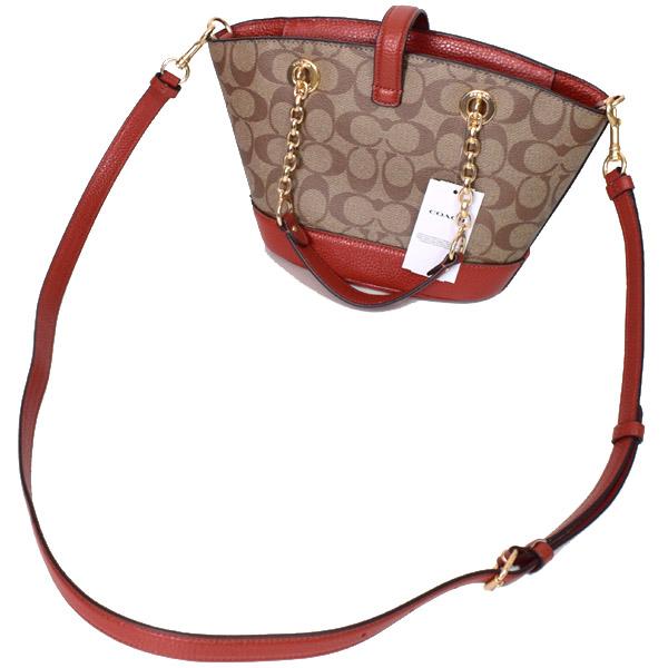 COACH（コーチ） バッグ コーティングキャンバス レザー シグネチャー