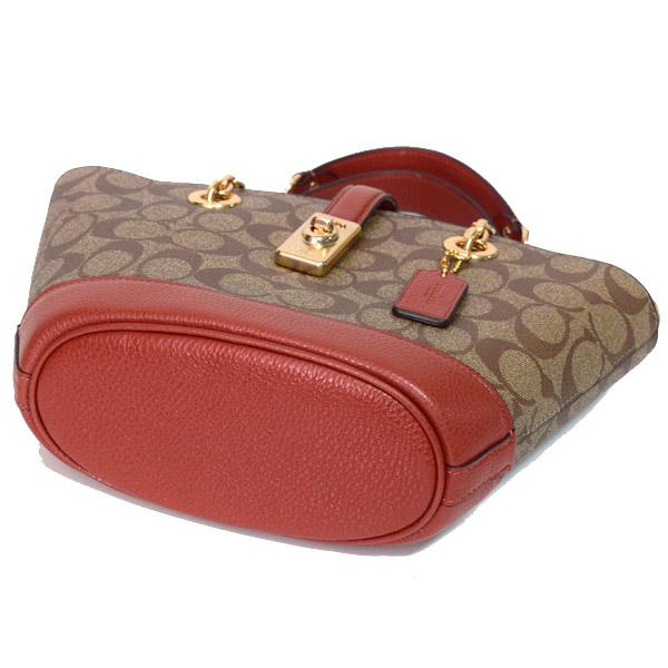 COACH（コーチ） バッグ コーティングキャンバス レザー シグネチャー
