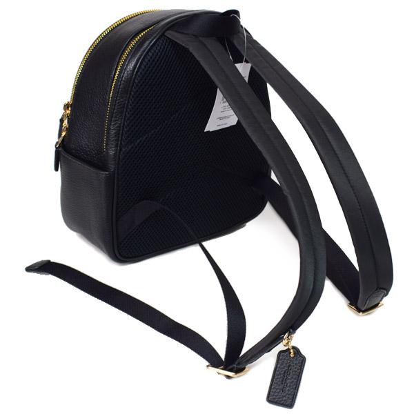 COACH（コーチ）の「ミニ コート バックパック（品番：C8603）」 COACH（コーチ） バッグ ぺブルレザー ミニ コート ダブルジップ ロゴ