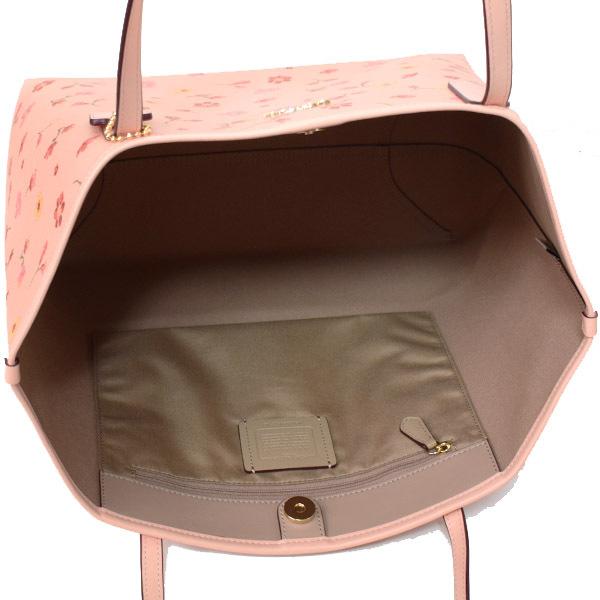 COACH コーチ バッグ レザー 花柄 フラワー プリント ロゴ