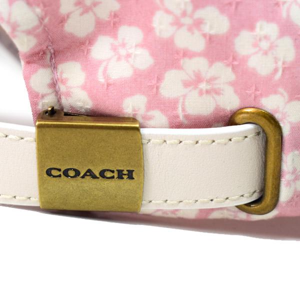 コーチ　キャップ　帽子　花柄　花 COACH コーチ 帽子 コットン ポリエステル 花柄 フラワー C ワン