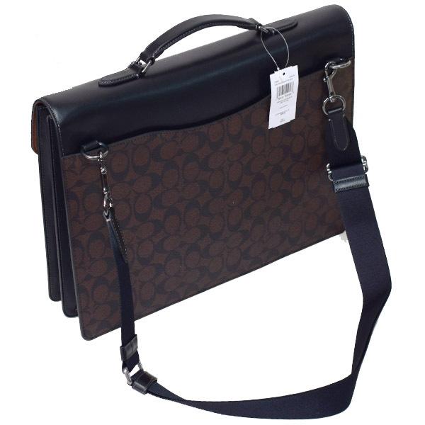 COACH（コーチ） バッグ メンズ コーティングキャンバス カーフレザー