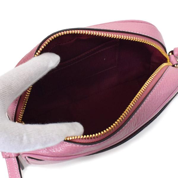 コーチ バッグ COACH ぺブルレザー ミニ ジェイミー カメラバッグ クロスボディー ショルダーバッグ ピンク CA069 COACH（コーチ） バッグ ぺブルレザー ミニ ジェイミー カメラバッグ