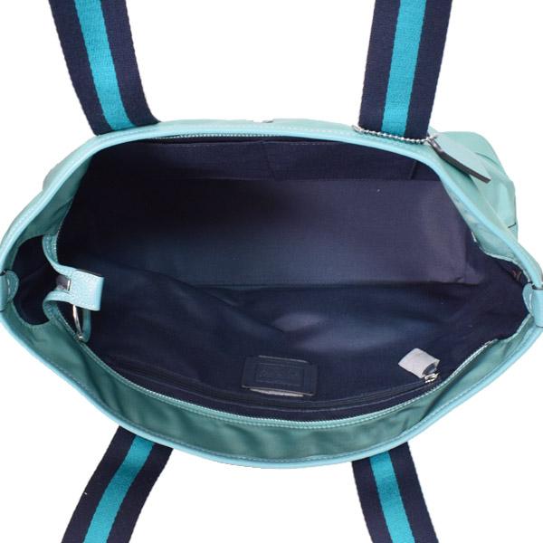 COACH コーチ バッグ エリス トート ロゴ ナイロン レザー