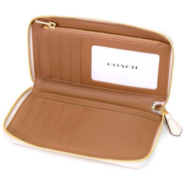 コーチ 財布 二つ折り COACH COACH（コーチ） 財布 シャンブレー レザー シグネチャー ミディアム