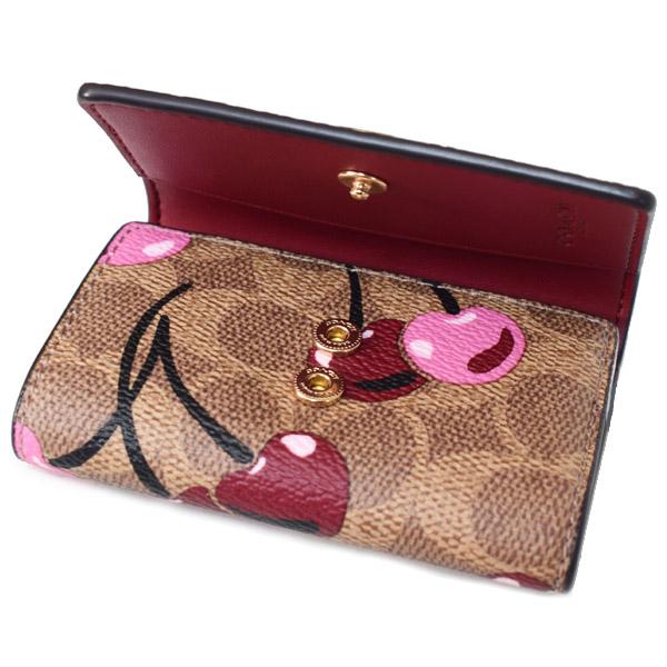 COACH コーチ キーケース コーティングキャンバス レザー