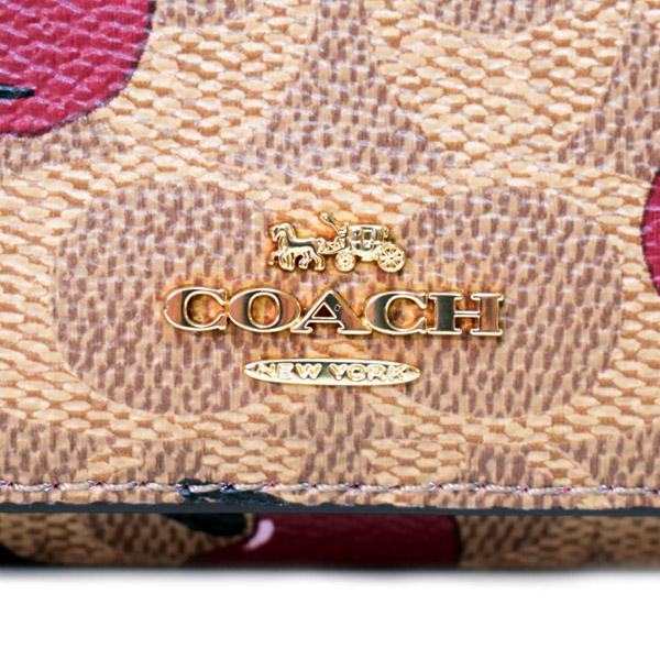 COACH（コーチ） キーケース コーティングキャンバス レザー