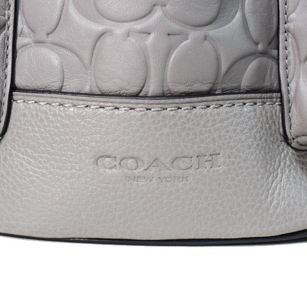 COACH（コーチ） メンズ バッグ レザー 型押し シグネチャー ワーナー